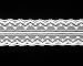 Milesky White Lace Ribbon 1 inch by 20 Yards LRB02