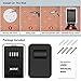 Key Lock Box with 4-Digit Combination, Lock Box for House Key, Wall Mounted Weatherproof Resettable Code Key Lock Box for Outside, Ideal for Homes Hotels Schools and Businesses (With Waterproof Cover)