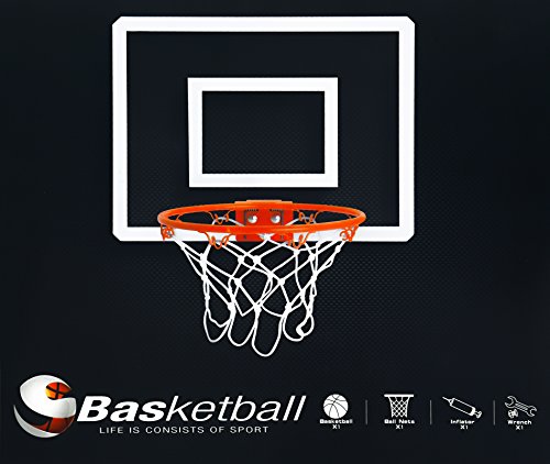 FAVTOY ISLAND SlamDunk Pro Shatter Resistant Backboard Over-the-Door Hoop Set [19" Diagonal] - Thumbnail 4