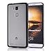 Arbalest HUAWEI Mate 7 Case, [Hybrid Bumper] PC Hard Back Cover Non-Slip Shock Absorbent Perfect Slim Fit TPU Armor Hybrid Case for HUAWEI Ascend Mate7 6.0 inch - Black, Arbalest Retail Packing