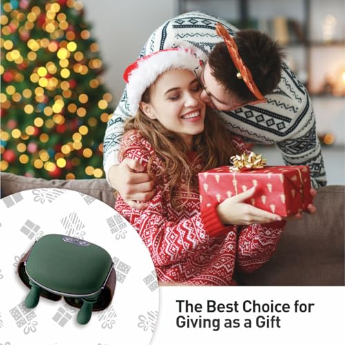 Neck and Shoulder Massager with Heat, Electric Shiatsu-Style Massage | Cordless Wearable Design – Use 5V/2A Standard USB Charger Only