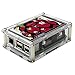 OSOYOO Clear Acrylic Case for Raspberry Pi 2 3 Model B & B+, Able to Intall 3.5