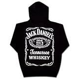 Jack Daniels Men's Daniel's Logo Hooded Sweatshirt Black Large