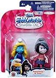 The Smurfs Smurfette Chic Figures Smurfette and Vexy 2-Pack 2.75 Inch