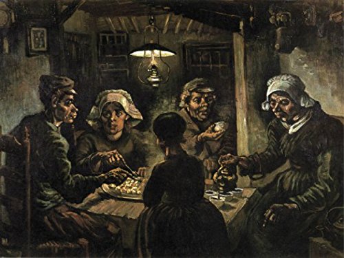 1art1Â® Set: Vincent Van Gogh, The Potato Eaters, 1885 Poster Art Print (32x24 inches) And 1 x Collection Poster