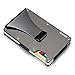 Aluminum Slim Wallet Front Pocket Wallet Minimalist Wallet RFID Blocking With Money Clip GRAY