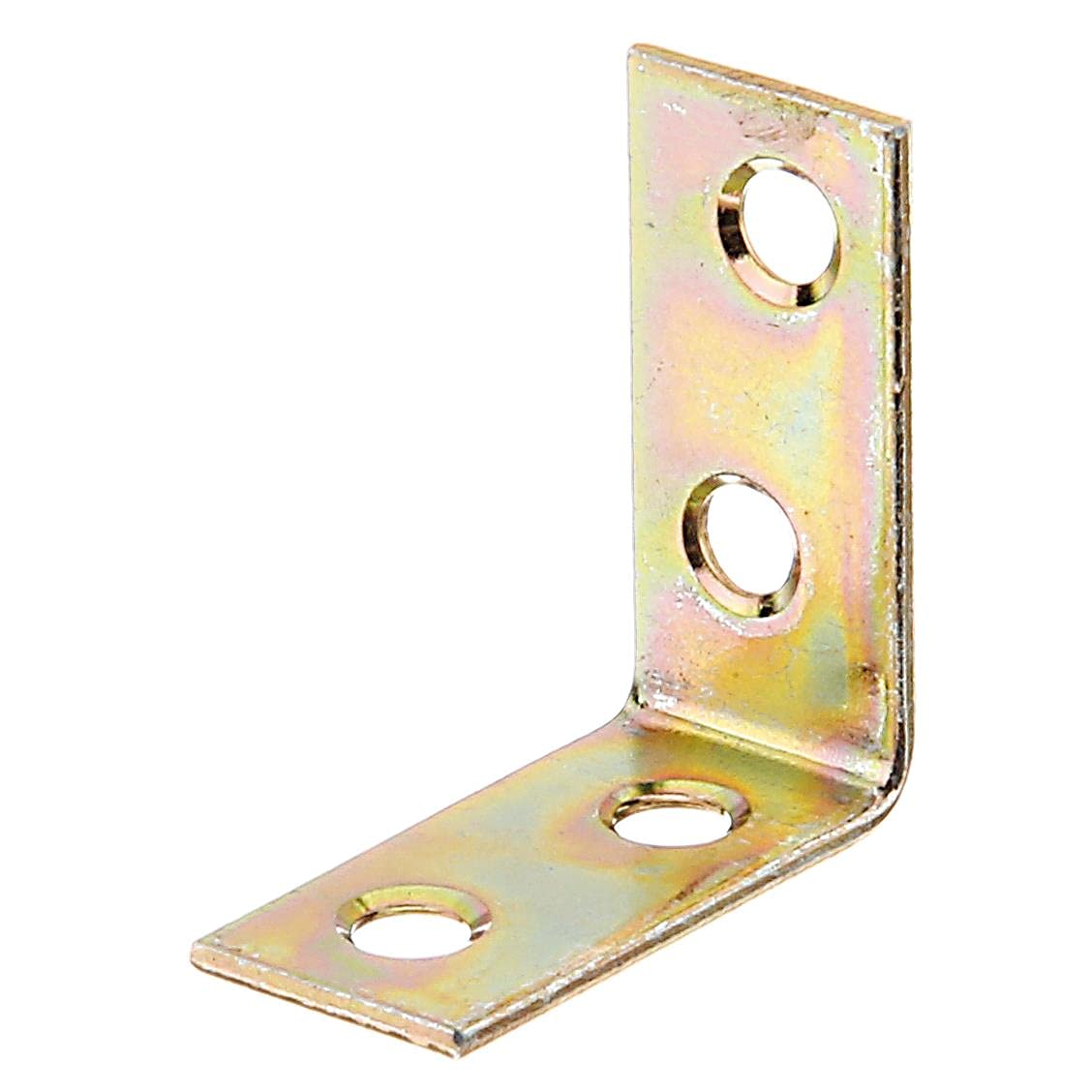 Chair Brackets (Pack of 12) 30 x 30 x 14 mm / 12 STK. Yellow-Galvanised