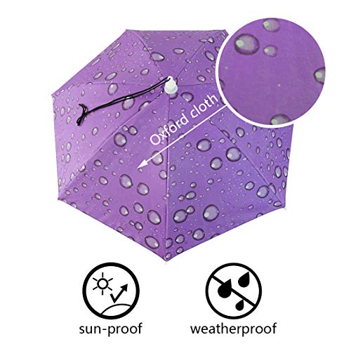 image for NEW-Vi Umbrella Hat Adult and Kids Folding Cap for Beach Fishing Golf 