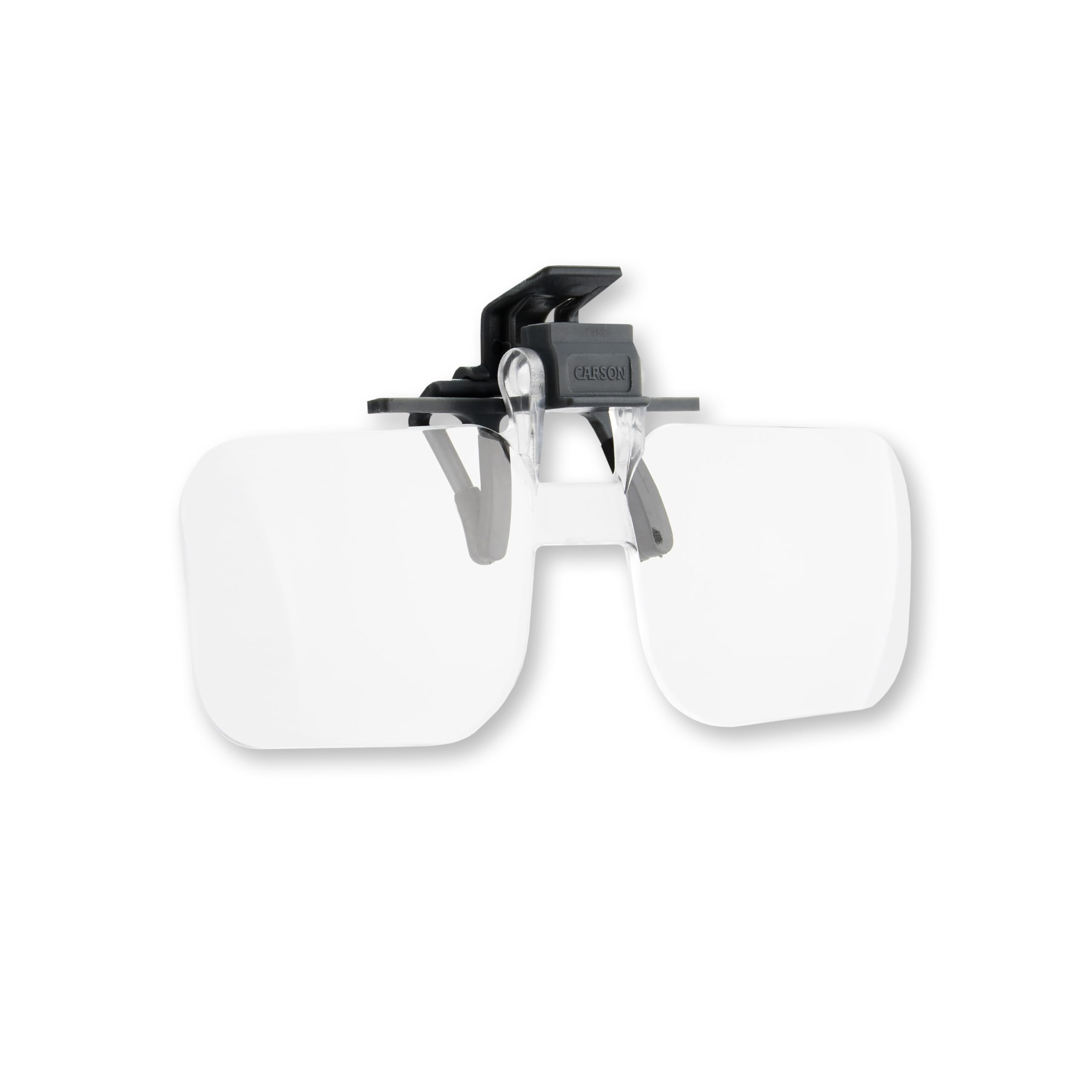 Carson OD-12 Clip and Flip Hands-Free 1.75x (+3.00) Magnifying Lenses, Grey