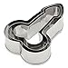 Three Piece Stainless Steel Naughty Bachelorette Party Peter Shaped Cookie Cutter