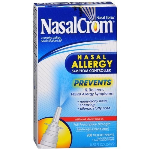 NasalCrom Nasal Allergy Symptom Controller Spray Without Drowsiness 0.