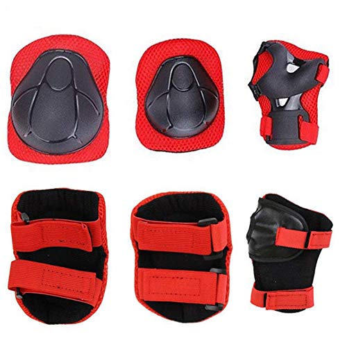 Kid Protective Gear Set Children Knee Pads Elbow Pads with Whist Guards Sport Safety Guard for Cycling Skateboard Scooter BMX Bike and Other Outdoor Sports Activities
