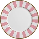 aparelho de jantar alleanza em porcelana rosa stripe aparelho de jantar alleanza em porcelana rosa stripe