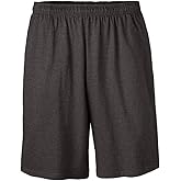 Soffe Men's Classic Heavyweight Short, Charcoal Heather (2 Pack), Small