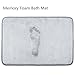 Techfeed Memory Foam Bath Mat Absorbent Bathroom Rugs Soft Bathroom Mat Quickly Drying Shower Rugs Non Slip Bath Rugs(17