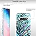 VIVIBIN Samsung Galaxy S10 Case（NOT for Big Size S10+ Plus） Green Oyster Shell Design,Slim-Fit Scratch Resistant Shock Proof Flexible Glossy Soft Silicone Phone Case Cover for Galaxy S10 6.1 inch