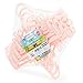 HANGERWORLD 11.8inch Kids Toddler Baby Pant and Skirt Hangers with Clips Swivel Hook (10 Pack, Pink)