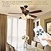 HIYILL Ceiling Fan Remote Control Universal Replacement for Harbor Breeze Ceiling Fan Remote Hampton Bay Hunter 18R/53T KUJCE9103 2AAZPFAN-53 FAN-11T FAN-53T 35T HD5/28R (JUST Remote)