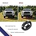 KSP Wheel Spacers for Ram 1500, 4Pcs 1.5(38mm) 5x5.5 to 5x5.5 Hub Centric Forged Wheel Spacers, Hub Bore 77.8mm Thread Pitch M14X1.5 for 2012-2018 Dodge Ram 1500