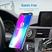 WixGear Universal Air Vent Magnetic Phone Car Mount Holder for Cell Phones with Fast Swift-Snap Technology, Magnetic Cell Phone Mount [New Stronger Square Design]