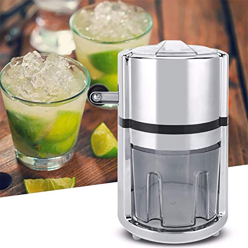 ALY Eiscrusher Maschine Mit Edelstahlklinge ideal für Softdrinks Cocktails oder kalte – Bild 4