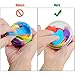 YUEAON 8 oz sturdy slime containers with lids plastic storage jars slime accessories supplies,6pack/250ml