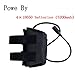 Bike Lights for Night Riding 2000 Lumen USB Rechargeable Bicycle Front Headlight and Back Taillight, Super Bright 4 Light Modes MTB Light, IP65 Waterproof Mountain Biking Light for Cycling Commuting