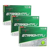 Maxfli StraightFli Golf Balls - Longer Straight Flight Distance