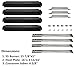 DOZYANT Parts Kit Replacement Charbroil Gas Grill Burners, Heat Plates and Crossover Tubes