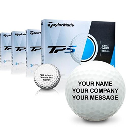 Taylor Made TP5 Personalized Golf Balls Buy 3 Dozen Get 1 Dozen Free
