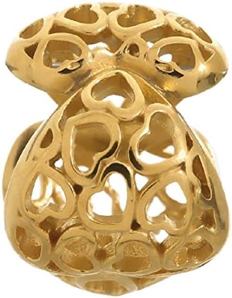 Endless Jewelry Heart Beat 18k Gold-Plated Silver Charm