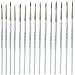 Fine Detail Paint Brush Set 15 Miniature Artist Brushes for Painting Art Acrylic, Watercolor, Oil