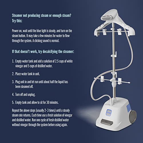 Conair Full Size Garment Steamer for Clothes, Turbo ExtremeSteam 1875W