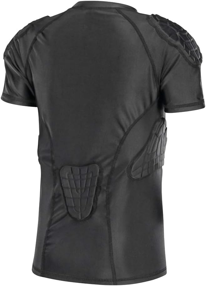 DGXINJUN Padded Compression Shirt Chest Protector Parkour Extreme Exercise Suit for Boys : Clothing