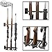Hold Up Displays - Gun Rack and Rifle Storage Holds 3 Shotguns or Rifles Facing Left for Winchester Remington Ruger Firearms and More - Heavy Duty Steel - Made in USA