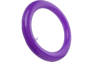 SUPVOX Inflatable Yoga Ball Base with Fixed Ring Stable Yoga Ball Holder 16.53X16.53X1.18In Round Stand for Home Fitness Bala