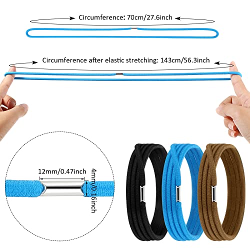 12 Pieces Trash Can Bands Garbage Rubber Bands Fit 1330 Gallon trash