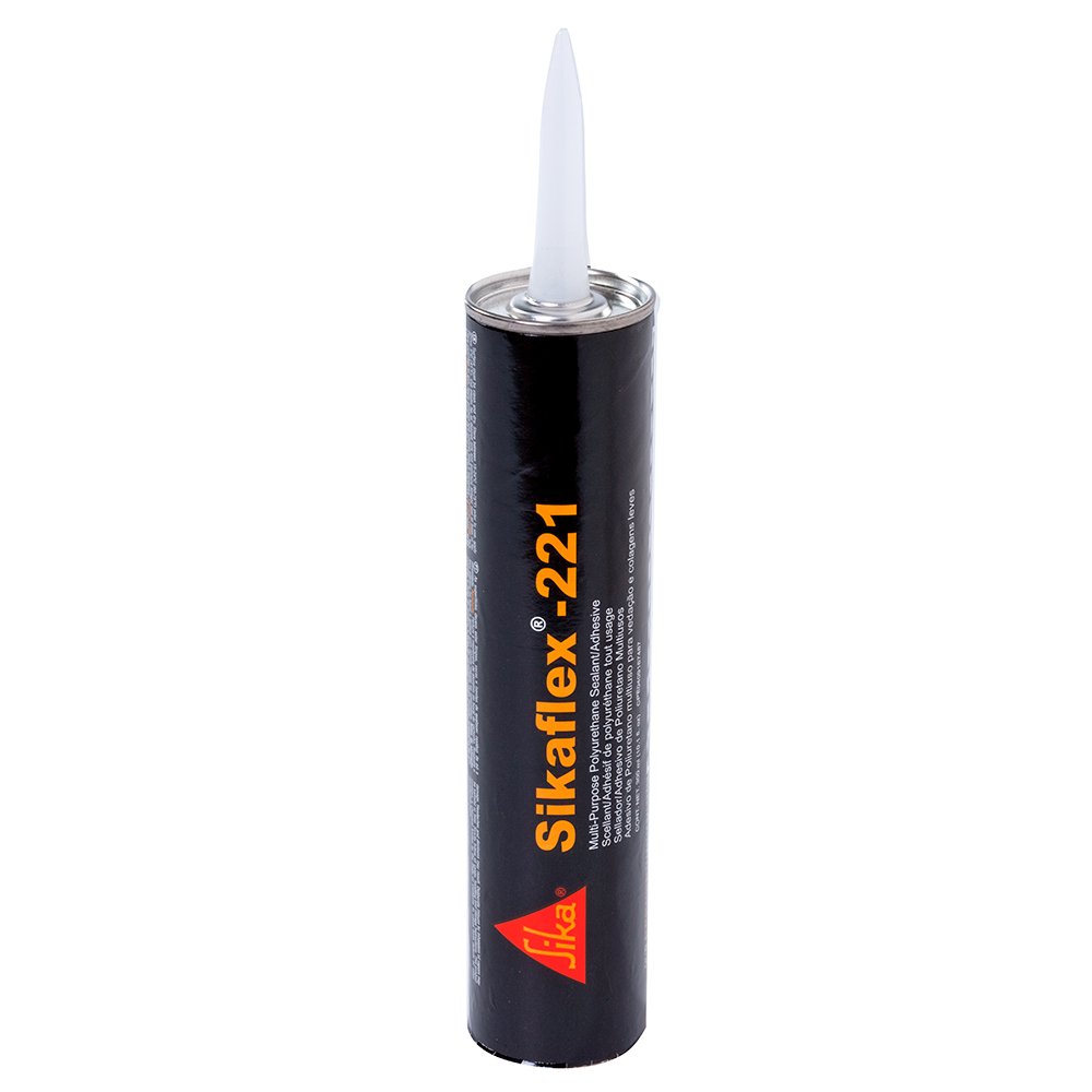 Sikaflex-221 Aluminum Gray Polyurethane Adhesive/Sealant 10.1 fl. oz. Cartridge