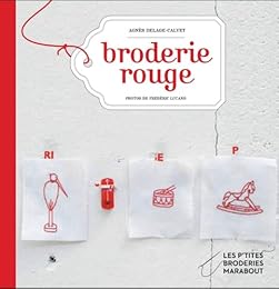 Broderie rouge