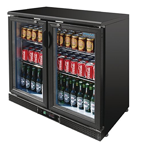 Polar Bar Display Cooler Commercial Drinks Chiller Fridge 182 Bottles