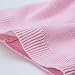 Vivobiniya Toddler and Baby Knit Hats Newborn Beanie hat Infants Winter Hats double100% Cotton Pink