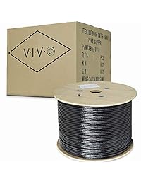 New Full Copper 500 ft CAT6 Ethernet Wire 500 ft CAT-6 Direct Entierro exterior impermeable metro de cable ~ vivo (cable-v014)