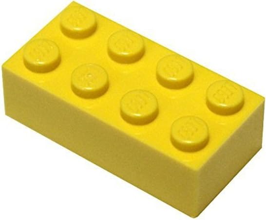 Amazon レゴ Lego パーツとピース2 4ブリック C 100 Pieces イエロー 1261 ブロック おもちゃ