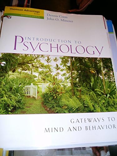 Amazon.com: Introduction to Psychology: Gateways to Mind and