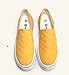 Aisun Women's Slip On Platform Loafers Canvas Shoes Sneakers