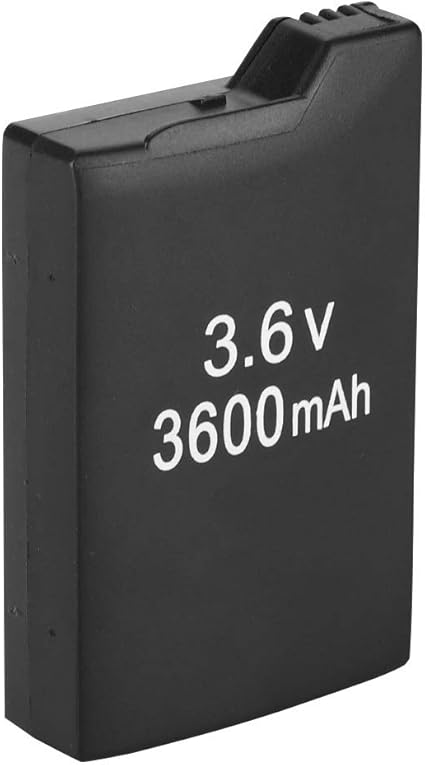 Fidgetkute 2x 3600mah Rechargeable Replacement Battery Pack For Sony Psp 1000 1001 Black Video Game Consoles Accessories Surclima Batteries Chargers
