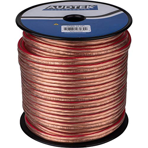 Audtek Electronics SPWA-12-100 12 AWG Speaker Wire 100 ft. Spool