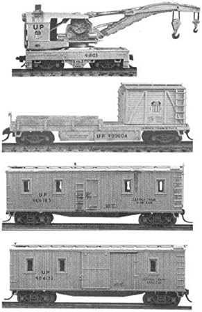 Work Train Set - Kit pkg(4) -- Undecorated
