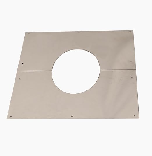 Vtec Flue Systems 5" Twin Wall Flue Flue Decorative Wall/Ceiling Plate