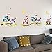 Colorido Removable Cartoon Owl Animal Wall Sticker Art DIY Decals Kids Room Decor